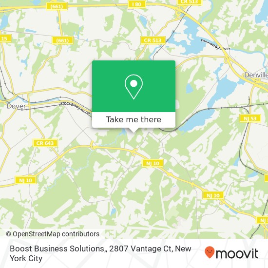 Boost Business Solutions,, 2807 Vantage Ct map