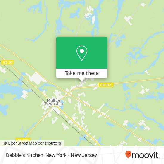 Debbie's Kitchen, 1138 Elwood Rd map