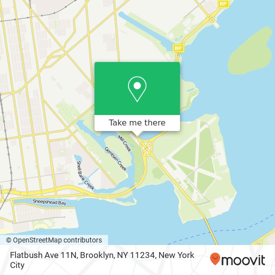 Flatbush Ave 11N, Brooklyn, NY 11234 map