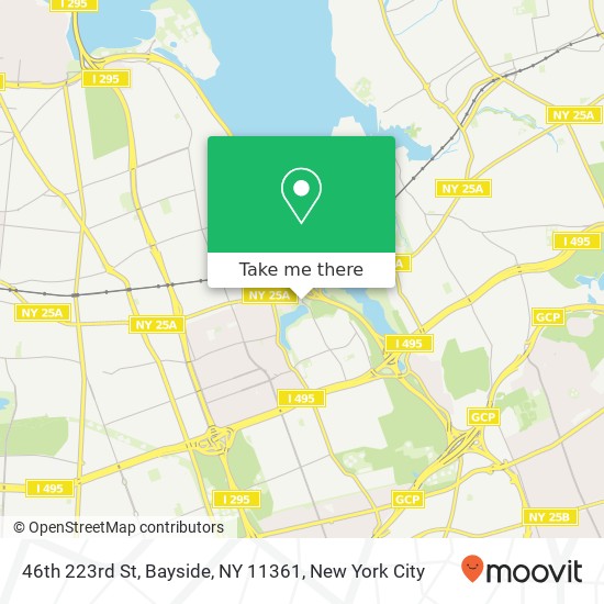 46th 223rd St, Bayside, NY 11361 map
