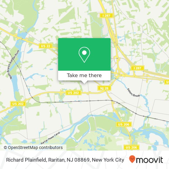 Richard Plainfield, Raritan, NJ 08869 map