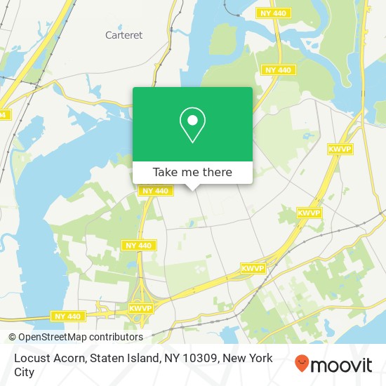 Locust Acorn, Staten Island, NY 10309 map