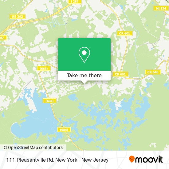 111 Pleasantville Rd, New Vernon, NJ 07976 map