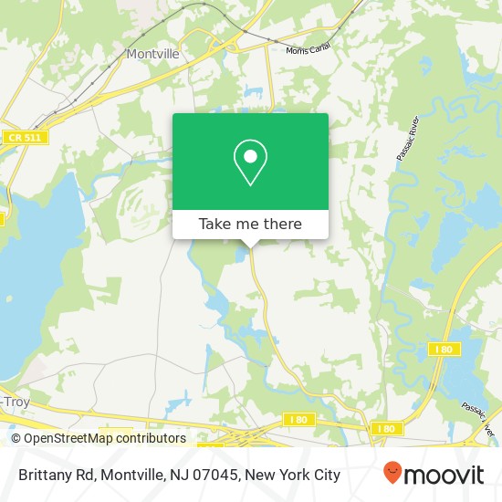 Brittany Rd, Montville, NJ 07045 map