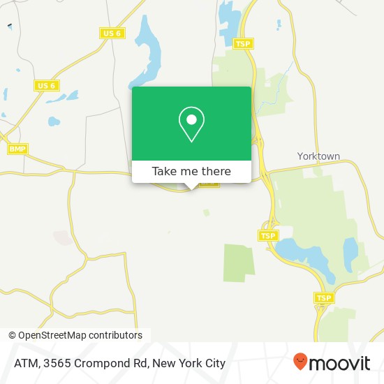 Mapa de ATM, 3565 Crompond Rd