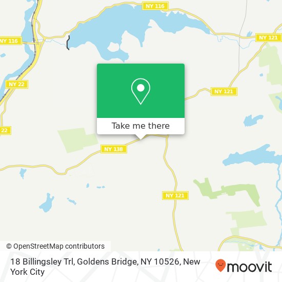 18 Billingsley Trl, Goldens Bridge, NY 10526 map