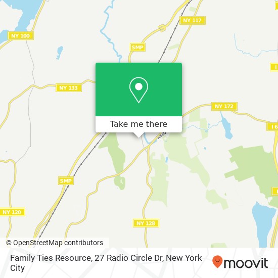 Mapa de Family Ties Resource, 27 Radio Circle Dr