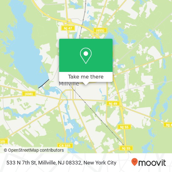 533 N 7th St, Millville, NJ 08332 map