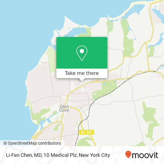 Li-Fen Chen, MD, 10 Medical Plz map