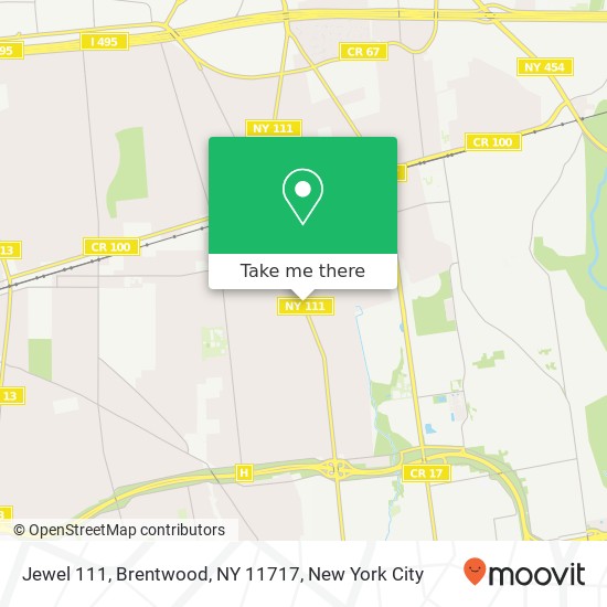 Jewel 111, Brentwood, NY 11717 map