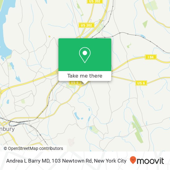 Andrea L Barry MD, 103 Newtown Rd map