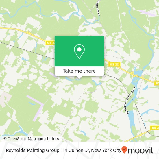 Mapa de Reynolds Painting Group, 14 Culnen Dr