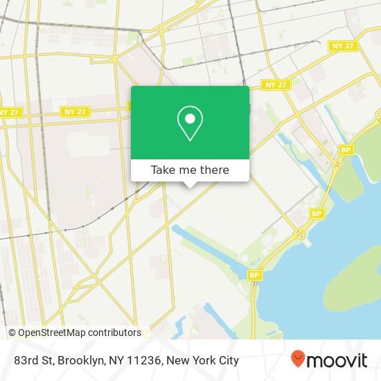 83rd St, Brooklyn, NY 11236 map