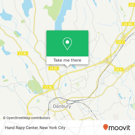 Hand Rapy Center map