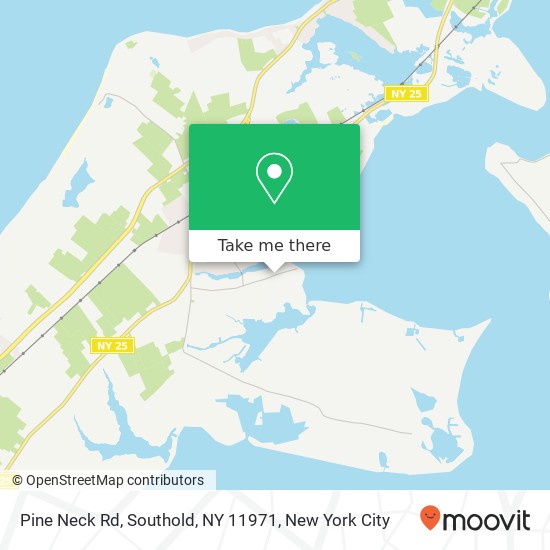 Pine Neck Rd, Southold, NY 11971 map