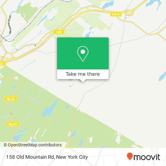 158 Old Mountain Rd, Port Jervis, NY 12771 map