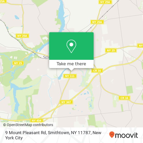 9 Mount Pleasant Rd, Smithtown, NY 11787 map
