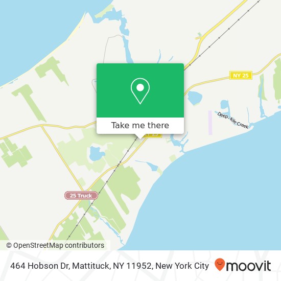 Mapa de 464 Hobson Dr, Mattituck, NY 11952