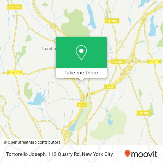 Mapa de Tortorello Joseph, 112 Quarry Rd