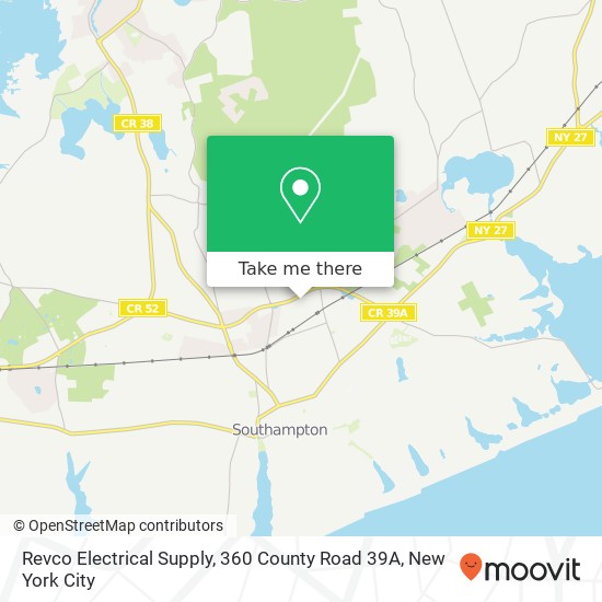 Revco Electrical Supply, 360 County Road 39A map