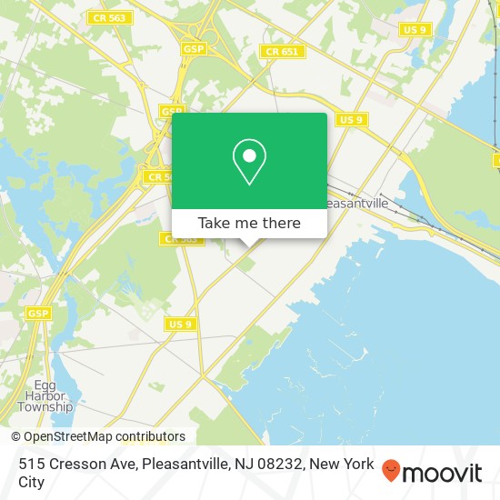 515 Cresson Ave, Pleasantville, NJ 08232 map