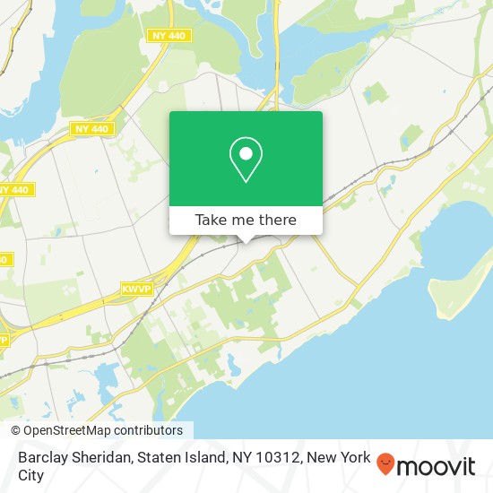 Mapa de Barclay Sheridan, Staten Island, NY 10312