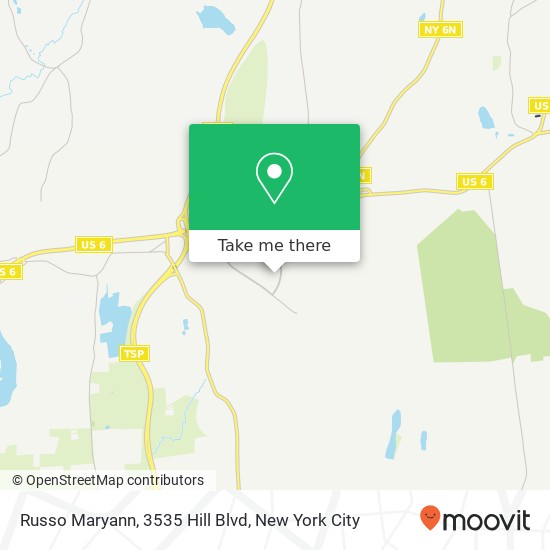 Mapa de Russo Maryann, 3535 Hill Blvd