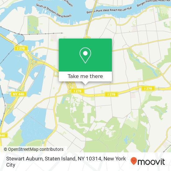 Stewart Auburn, Staten Island, NY 10314 map