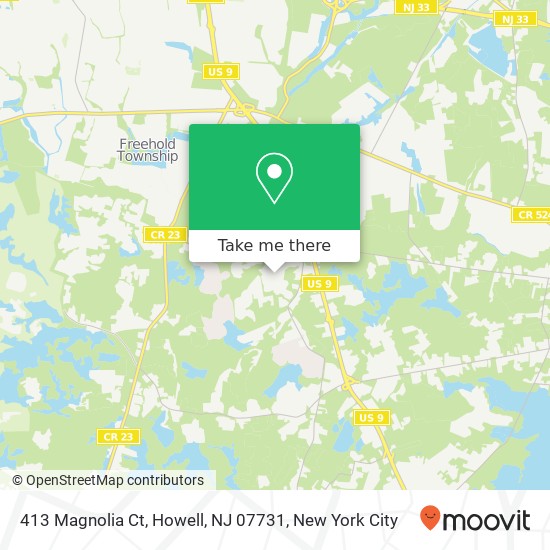 413 Magnolia Ct, Howell, NJ 07731 map