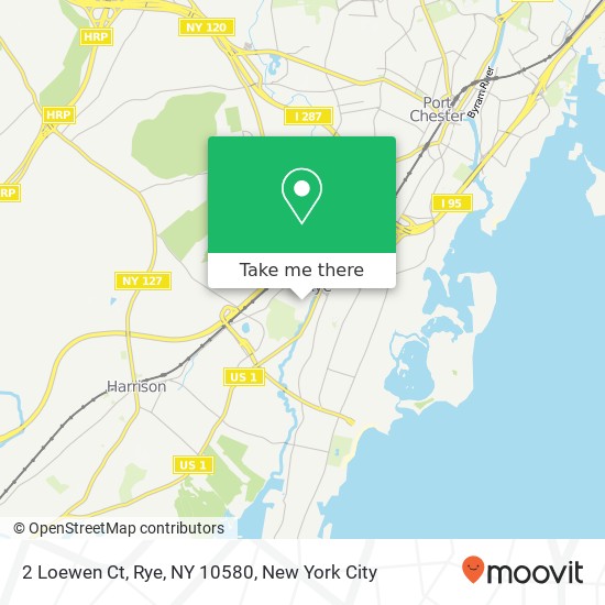 2 Loewen Ct, Rye, NY 10580 map