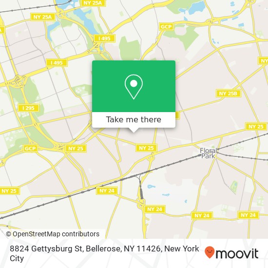 8824 Gettysburg St, Bellerose, NY 11426 map