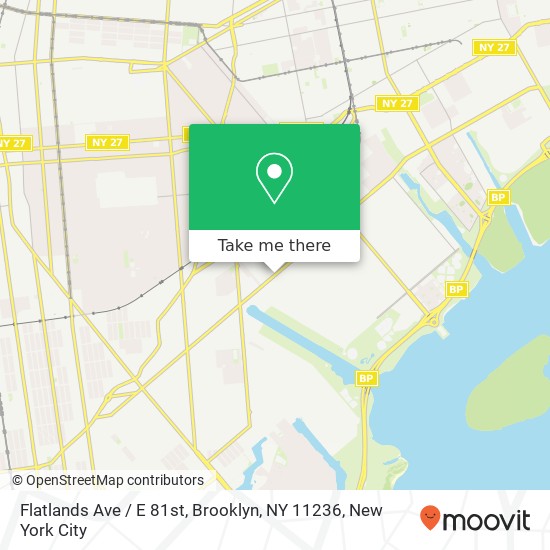 Flatlands Ave / E 81st, Brooklyn, NY 11236 map