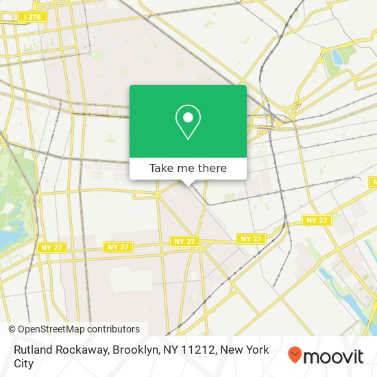 Rutland Rockaway, Brooklyn, NY 11212 map