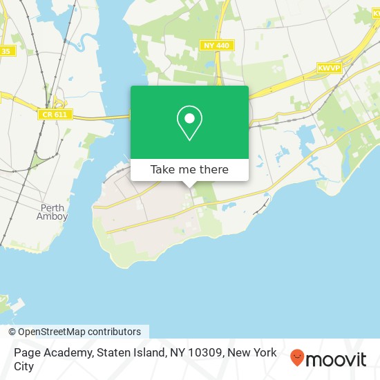 Page Academy, Staten Island, NY 10309 map