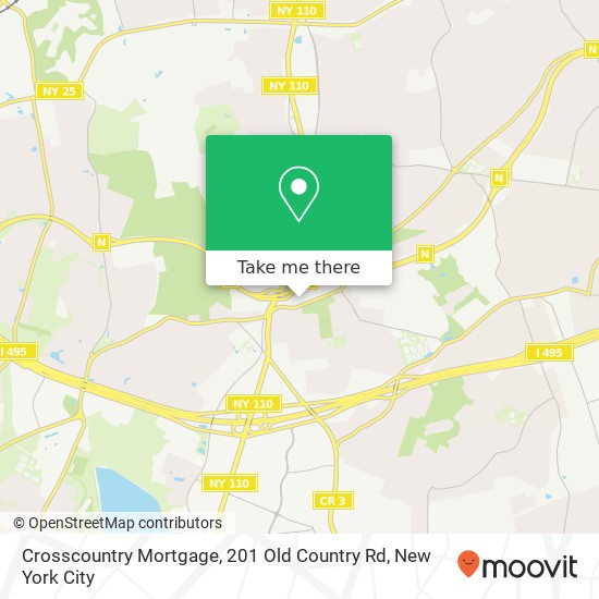 Crosscountry Mortgage, 201 Old Country Rd map