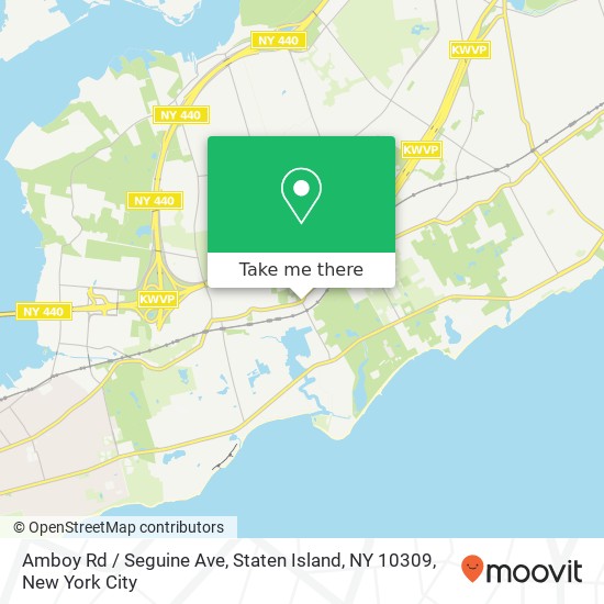 Amboy Rd / Seguine Ave, Staten Island, NY 10309 map