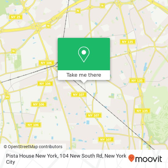Pista House New York, 104 New South Rd map