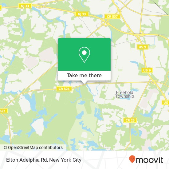 Elton Adelphia Rd, Freehold, NJ 07728 map
