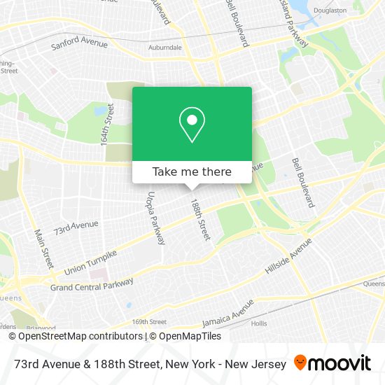 73rd Avenue & 188th Street map