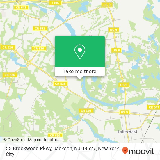 55 Brookwood Pkwy, Jackson, NJ 08527 map