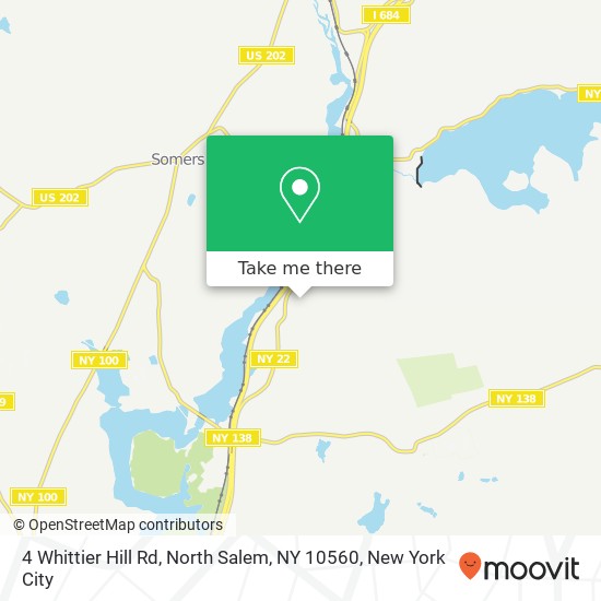 4 Whittier Hill Rd, North Salem, NY 10560 map