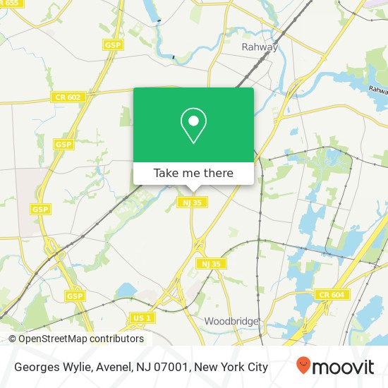 Georges Wylie, Avenel, NJ 07001 map