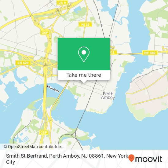 Smith St Bertrand, Perth Amboy, NJ 08861 map