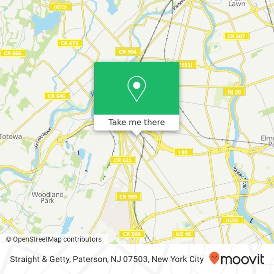 Straight & Getty, Paterson, NJ 07503 map
