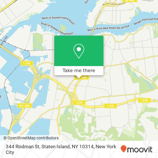 344 Rodman St, Staten Island, NY 10314 map