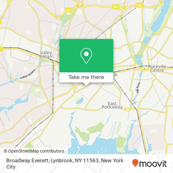 Broadway Everett, Lynbrook, NY 11563 map