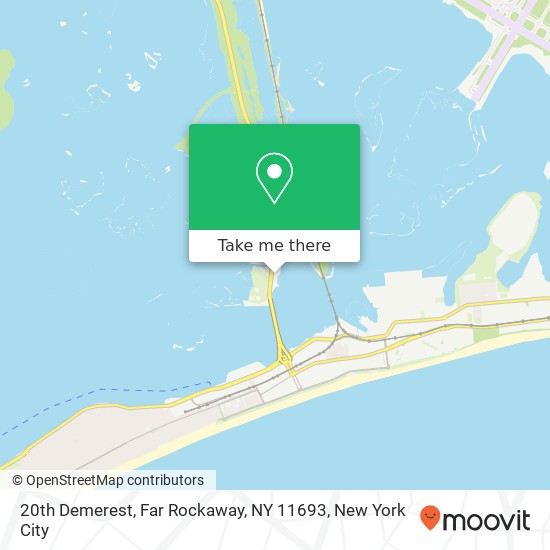 20th Demerest, Far Rockaway, NY 11693 map