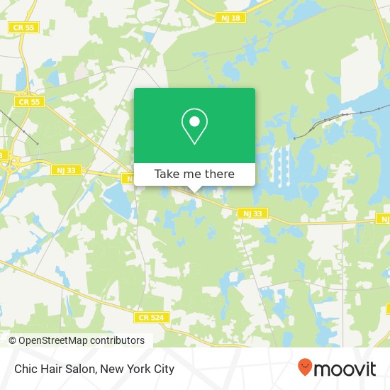 Chic Hair Salon map