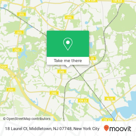 18 Laurel Ct, Middletown, NJ 07748 map