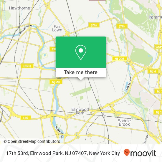 17th 53rd, Elmwood Park, NJ 07407 map